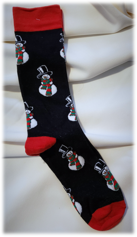 Snowman Men's Crew Socks