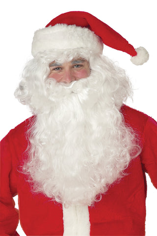 Santa Claus Beard and Wig-Adult