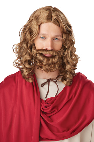 Jesus Wig and Beard-Adult