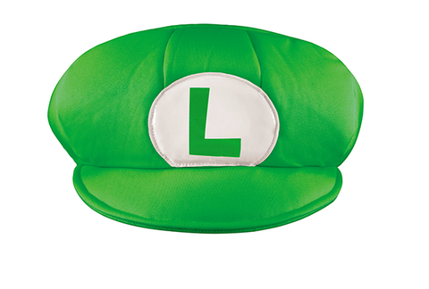 Super Mario Brothers Luigi Hat-Adult Costume Accessory - ExperienceCostumes.com