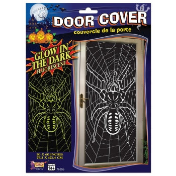 Door Cover-Glow in Dark Door Spider