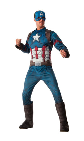 Captain America Deluxe-Adult Costume