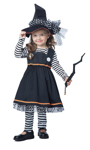 Crafty Little Witch-Child Costume - ExperienceCostumes.com