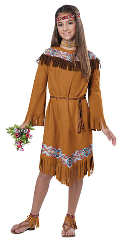 Indian Girl Classic-Child Costume - ExperienceCostumes.com