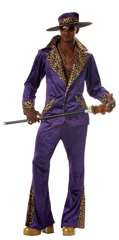 Pimp in Purple-Adult Costume