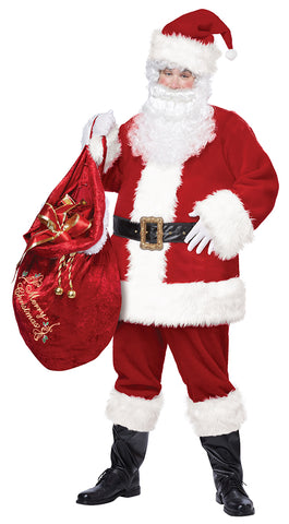 Santa Suit Deluxe-Adult Costume