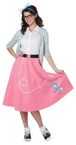 1950's Poodle Skirt-Adult Costume