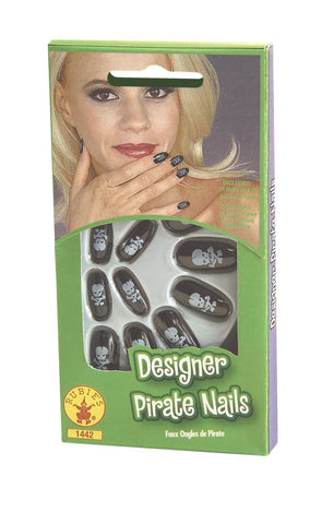 Pirate Print Nails