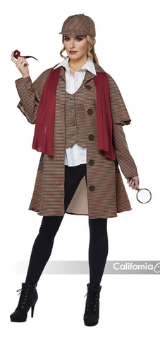 Lady Sherlock-Adult Costume