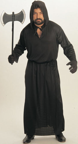 Black Horror Robe-Adult Costume
