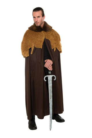 Medieval Warrior Cloak-Adult