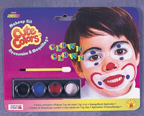 Cute Colors Clown Makeup