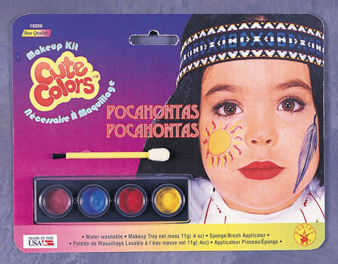 Cute Colors Pocohontas Makeup