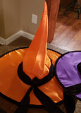 Satin Witch Hat-Adult Costume Accessory