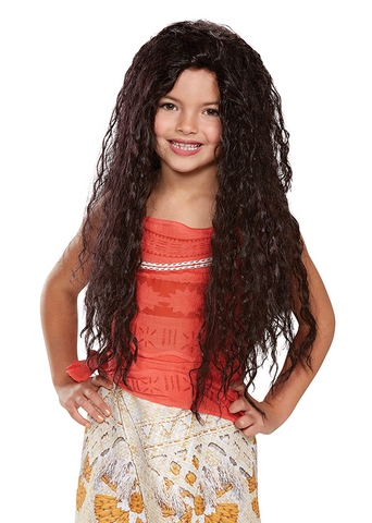 Moana Deluxe Wig-Child