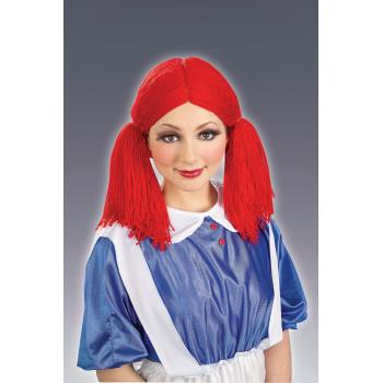 Rag Doll Girl Wig-Adult