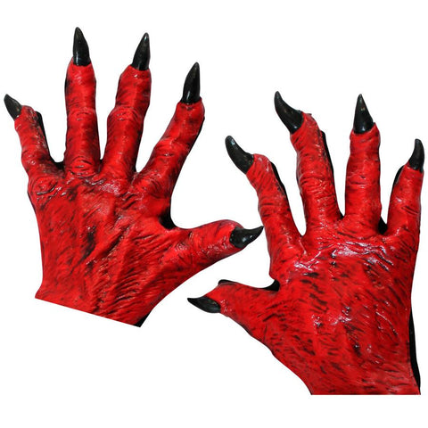 Devil Gloves Red-Adult