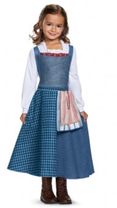 Beauty and the Beast Belle Village Dress-Child Costume