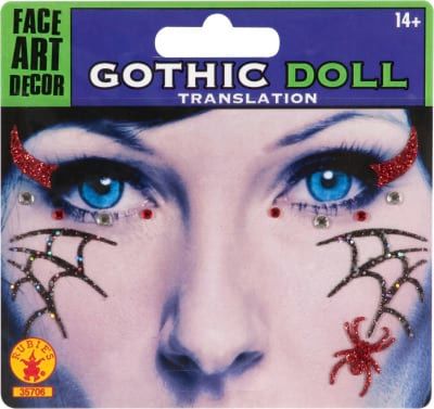 Tattoo-Gothic Doll Face