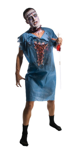 Zombie Patient Gown-Adult Costume