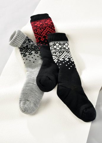 Aspen Cozy Socks-Sherpa Lined