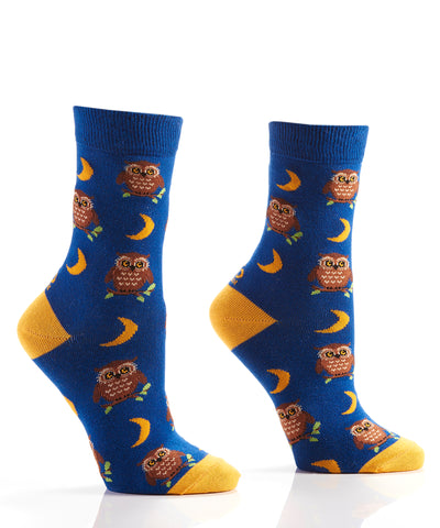 Silly Socks Night Owl-Womens