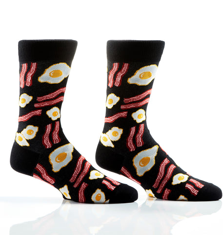 Silly Socks Bacon & Eggs-Mens