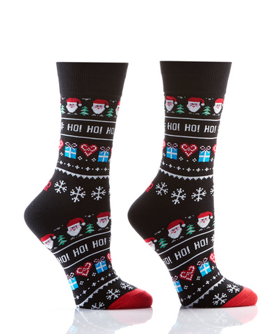 Silly Socks Ho Ho Ho Christmas-Womens