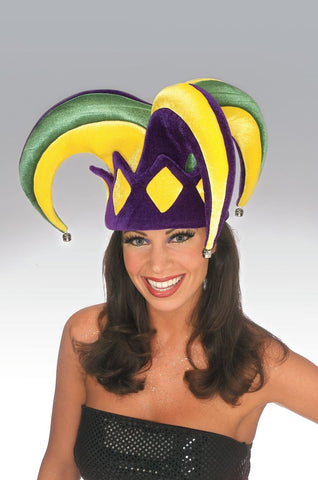 Mardis Gras Royale Jester Hat-Adult
