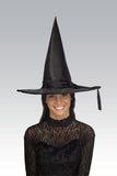 Satin Witch Hat-Adult Costume Accessory