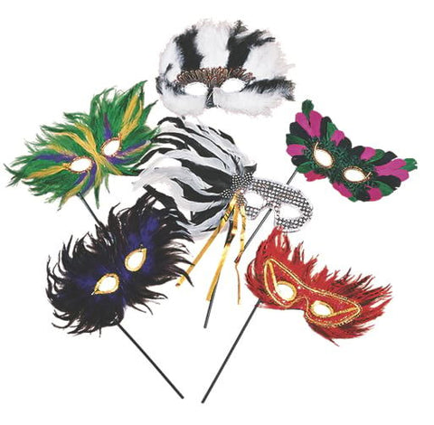 Feathered Eye Mask-Adult