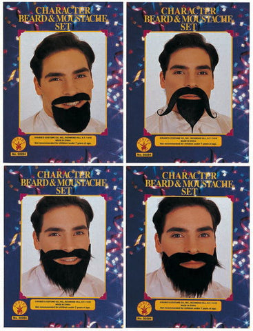 Character Beard & Mustache-Adult Variety