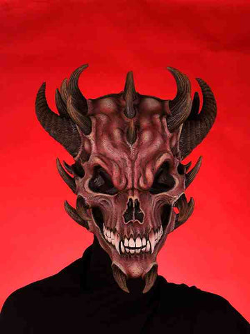 Devil Skull Mask-Adult