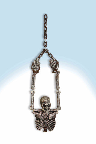 HANGING SKELETON TORSO&CHAINS