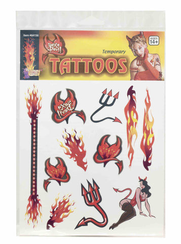 Temporary Tattoos-Devil