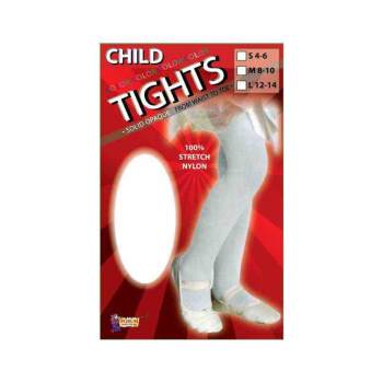 Tights in White-Child