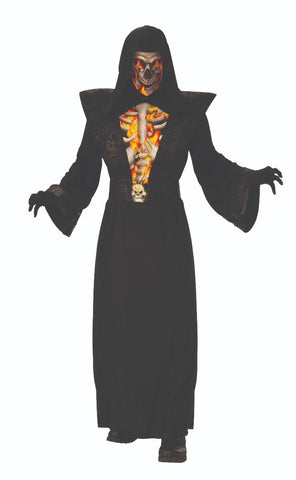 Fiery Skeleton-Adult Costume
