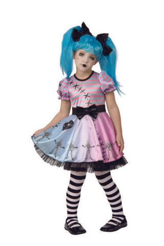 Little Blue Skelly-Child Costume