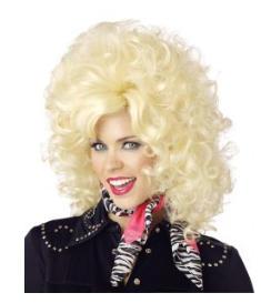 Country Western Diva Wig-Adult