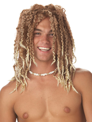 Beach Bum Wig-Blonde
