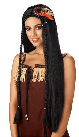 Sexy Indian Princess Wig-Adult