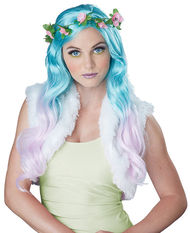 Floral Fantasy Wig-Adult