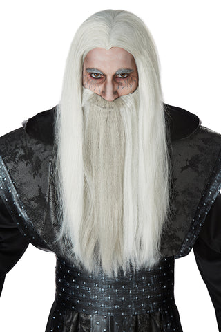 Dark Wizard Wig-Adult