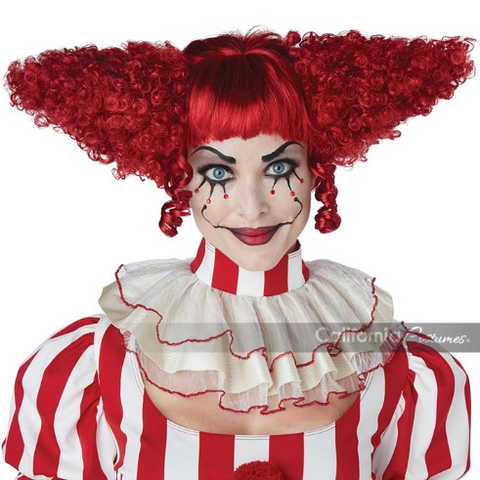 Creepy Clown Wig-Adult
