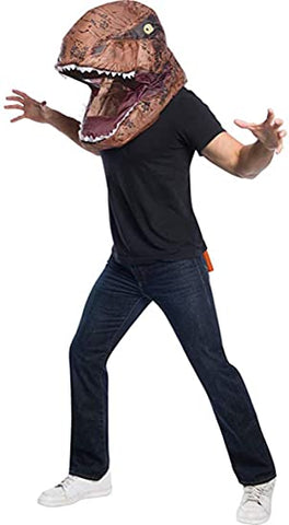 Inflatable T Rex Head Costume-Adult