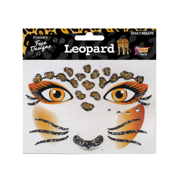Face Designs-Leopard