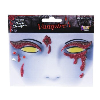 Face Designs-Vampire