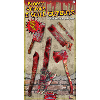 Bloody Weapon Cutouts