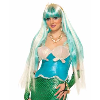 Mermaid Waterfall Wig-Adult