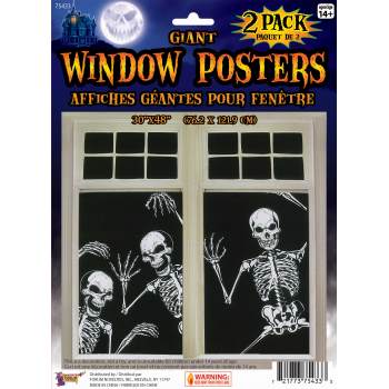 Window Posters-Giant Skeleton